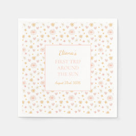 Servilleta De Papel "Primer viaje por el sol" de niños pequeños