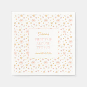 Servilleta De Papel "Primer viaje por el sol" de niños pequeños