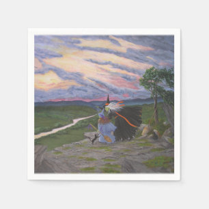 Servilleta De Papel "¡Primer vuelo!"