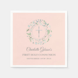 Servilleta De Papel Primera plata rosa Rubor de la vegetación de la Sa