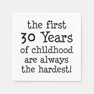 Servilleta De Papel Primeros 30 Años De Toallas Infantiles