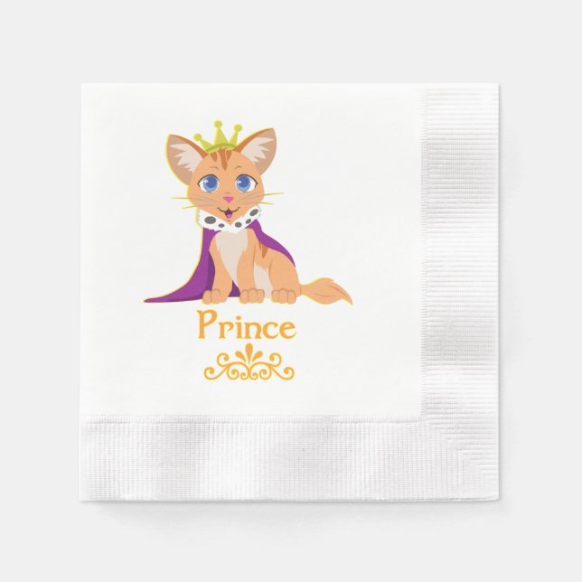 Servilleta De Papel Prince Kitten (Anverso)