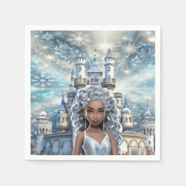 Servilleta De Papel Princesa de Hielo