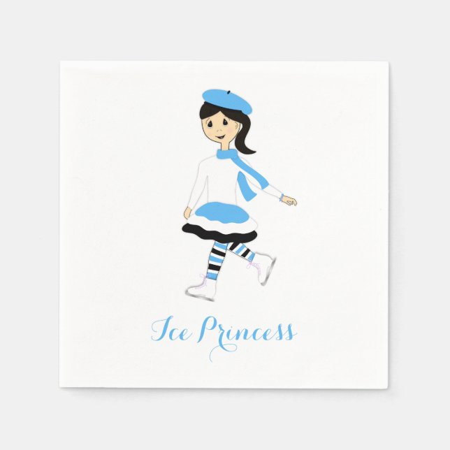Servilleta De Papel Princesa de Hielo (Anverso)