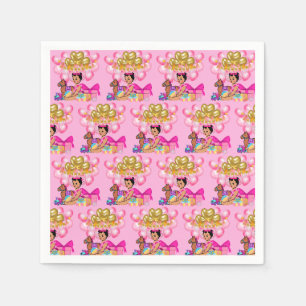 Servilleta De Papel Princesa de rosa