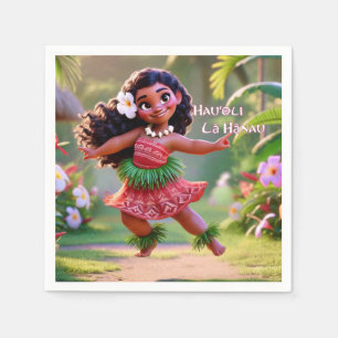 Servilleta De Papel Princesa Hula Hauʻoli