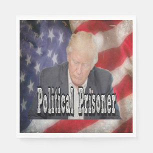 Servilleta De Papel Prisionero político de Trump