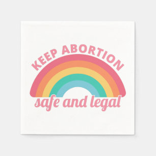 Servilleta De Papel Pro Aborto - Mantener el aborto seguro y legal II