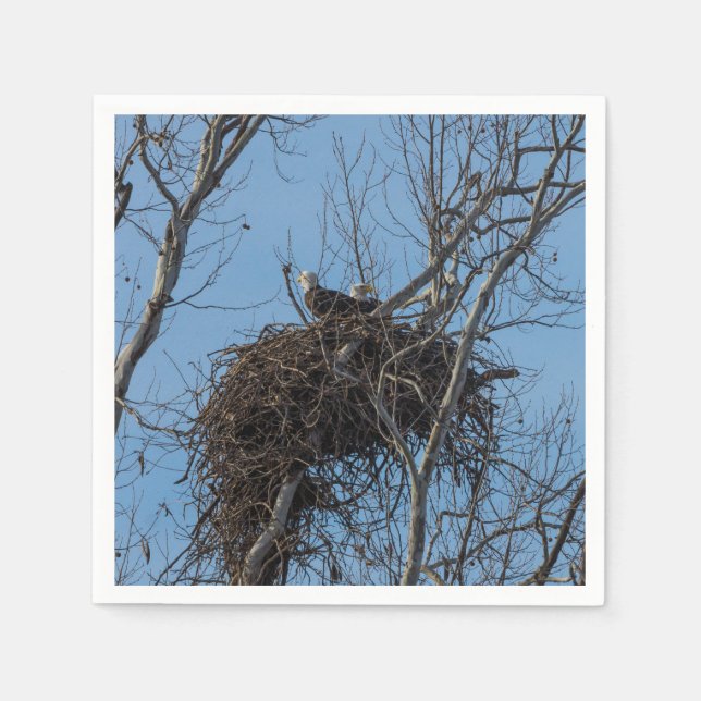 Servilleta De Papel Problema del águila doble (Anverso)
