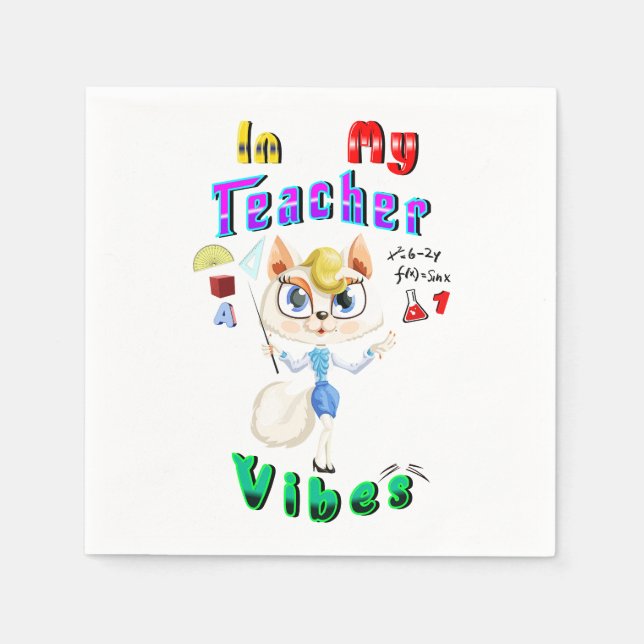 Servilleta De Papel Profesor (Anverso)