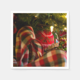 Servilleta De Papel Profundidad De Un Árbol De Navidad