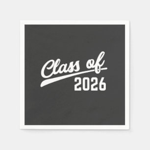 Servilleta De Papel Promoción de 2026 Año de graduación 2026 Escuela  