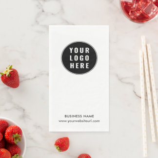 Servilleta De Papel Promoción de la marca de logotipo comercial