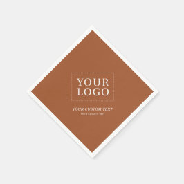 Servilleta De Papel Promoción del logotipo comercial de la marca Terra