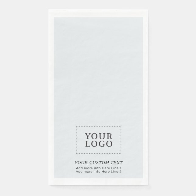 Servilleta De Papel Promoción del logotipo comercial de Personalizado  (Anverso)