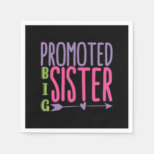 Servilleta De Papel Promoted Big Sister - Big Sister Reveal