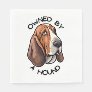 Servilleta De Papel Propiedad de alguien de Basset Hound