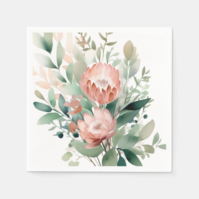 Servilleta De Papel Protea Napkins (Anverso)
