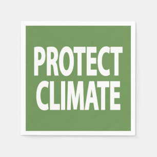 Servilleta De Papel Proteger el clima