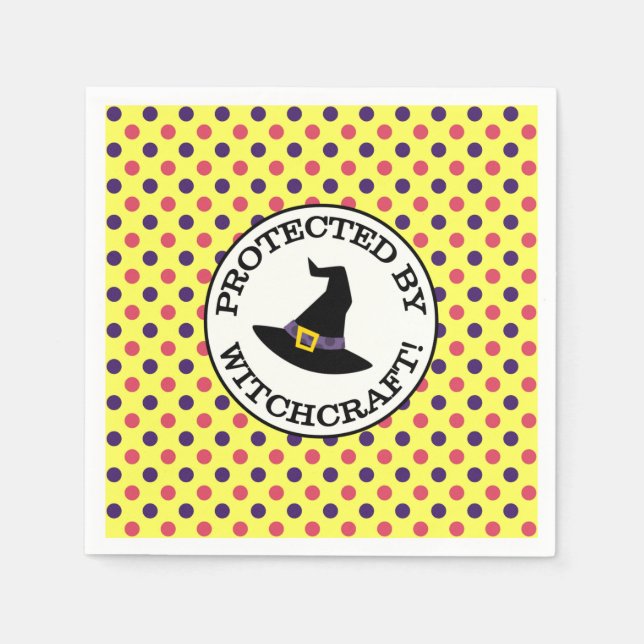 SERVILLETA DE PAPEL PROTEGIDO POR WITCHCRAFT (Anverso)