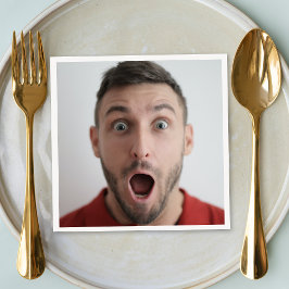 Servilleta De Papel Publicar foto de selfie | Su Fiesta divertido de c