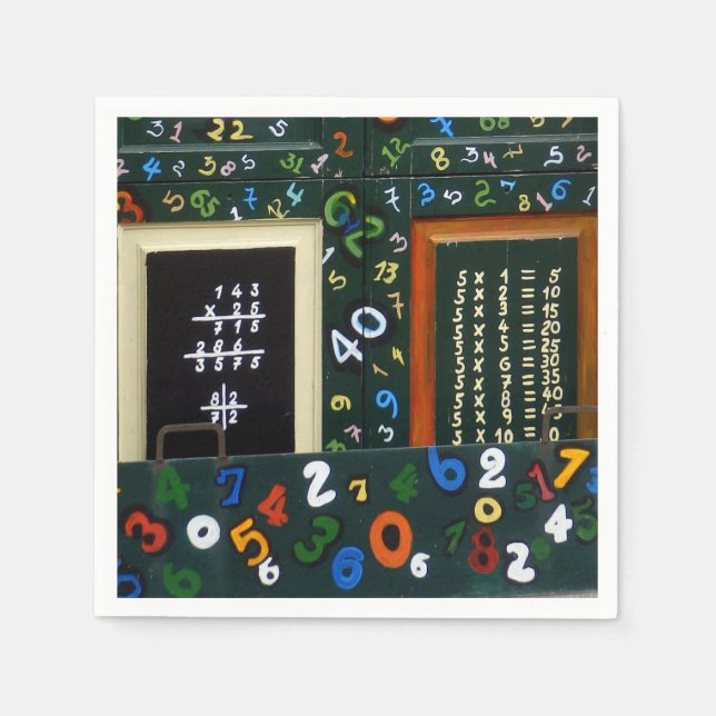 Servilleta De Papel Puedes contar conmigo toallas de papel (Anverso)