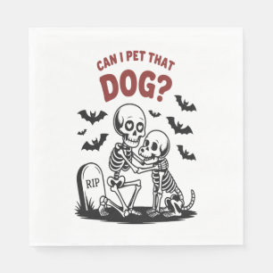Servilleta De Papel ¿Puedo acariciar a ese perro en Halloween?