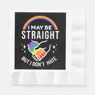Servilleta De Papel Puedo ser franco pero no odio el orgullo gay LGBT