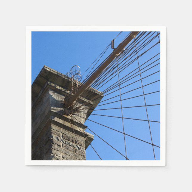 Servilleta De Papel Puente de Brooklyn 01 (Anverso)