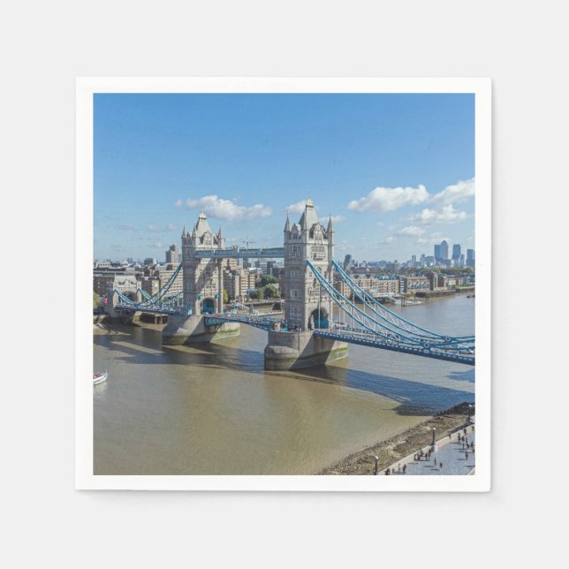 Servilleta De Papel Puente de la Torre de Londres (Anverso)