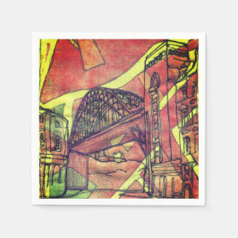 Servilleta De Papel Puente de Newcastle