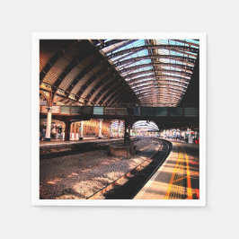 Servilleta De Papel Puente en la estación