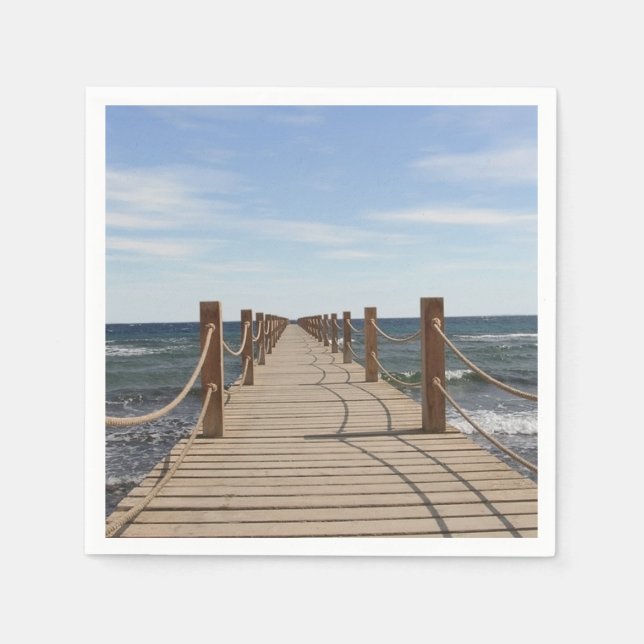 Servilleta De Papel Puente sin fin - Napkin de papel (Anverso)