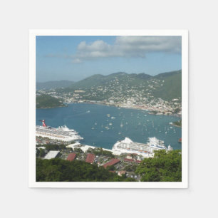 Servilleta De Papel Puerto de St. Thomas Islas Vírgenes Estadounidense