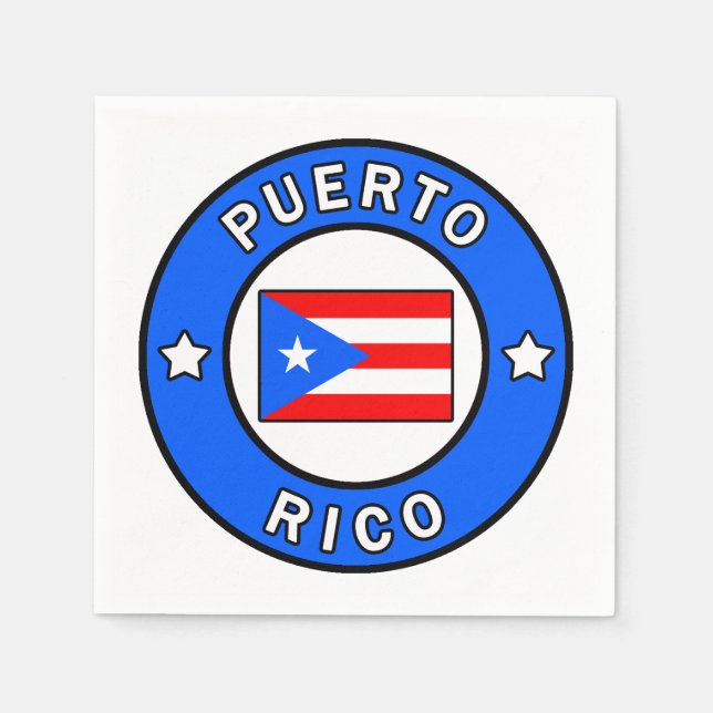 Servilleta De Papel Puerto Rico (Anverso)