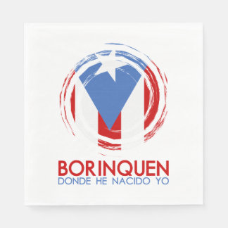 Servilleta De Papel Puerto Rico Borinquen