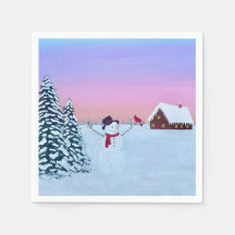 puesta de sol de invierno
