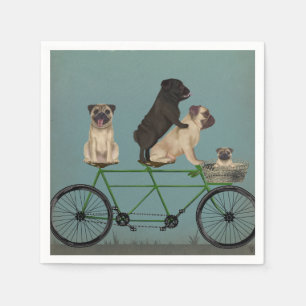 Servilleta De Papel Pug Tandem
