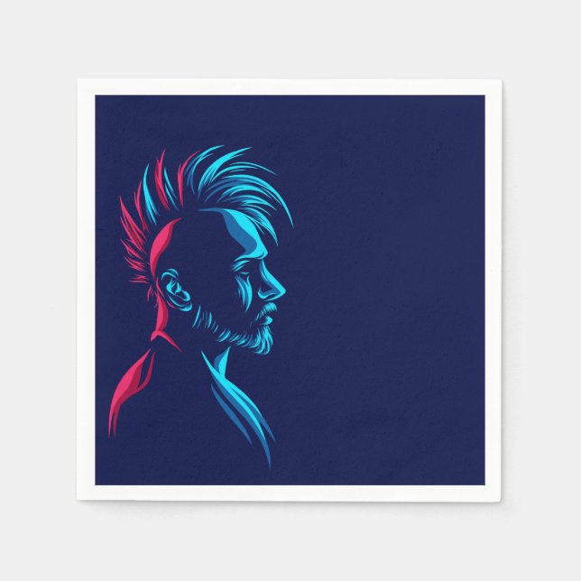 Servilleta De Papel Punk (Anverso)