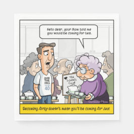 Servilleta De Papel Punny 40 Napkins Fiesta de cumpleaños