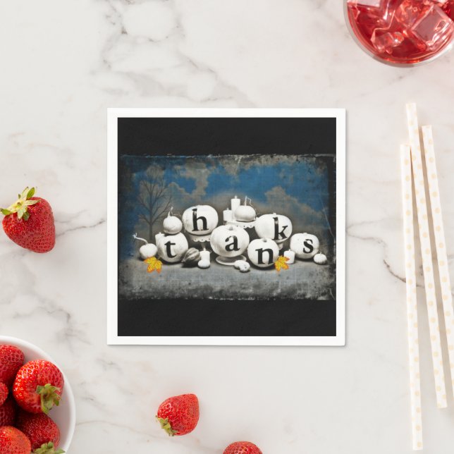 SERVILLETA DE PAPEL PUNTAS DE AGRADECIMIENTO (In situ)