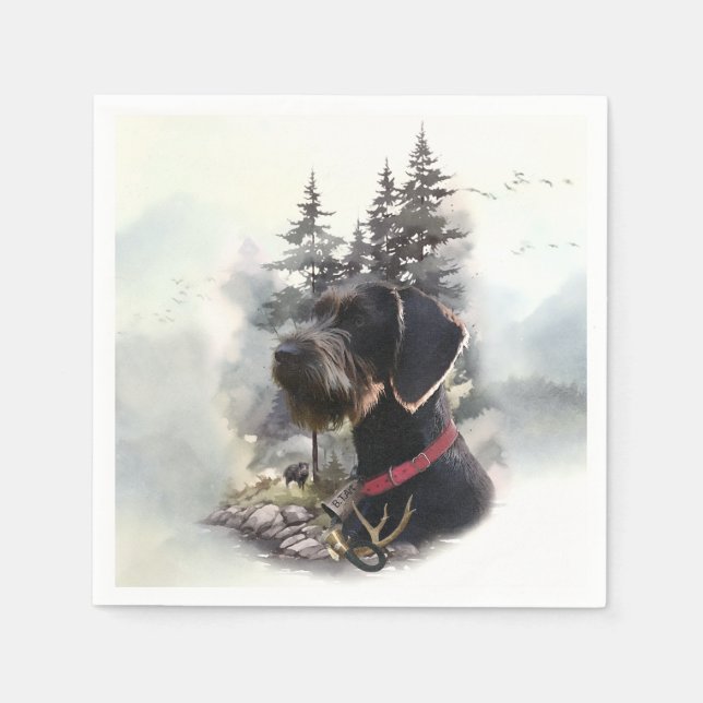 Servilleta De Papel Puntero cableado alemán, GWP (Anverso)