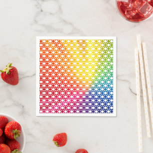 Servilleta De Papel Punto arco iris