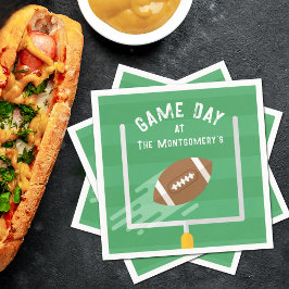 Servilleta De Papel Punto de futbol después de los levantamientos