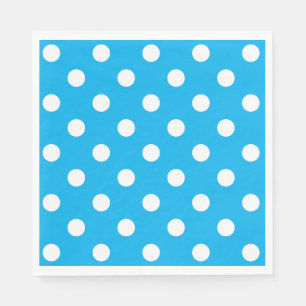 Servilleta De Papel Puntos de polka bonitos y personalizados