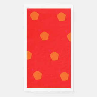 Servilleta De Papel Puntos de polka cálidos y sombreados Papel