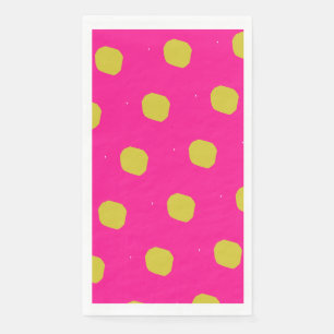Servilleta De Papel Puntos de polka saturados Papel Napkin