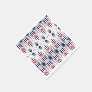 Servilleta De Papel Puntos y Rayas 5b