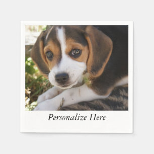 Servilleta De Papel Puppy Beagles
