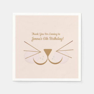 Servilleta De Papel Puppy Dog Kitten Face Fiesta